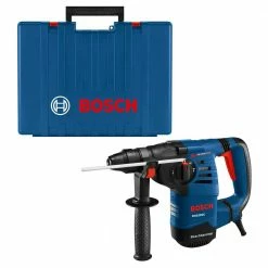 Top 10 💯 Bosch 8 Amp 1-1/8 in. Corded Variable Speed SDS-Plus Concrete/Masonry Rotary 🔨 Hammer Drill with Depth Gauge and Carrying Case 🌟