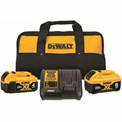 New 💯 DEWALT 20V MAX XR Cordless Brushless 4-1/2 in. Slide Switch Small Angle Grinder with 20V MAX XR Lithium-Ion 6Ah & 4Ah Batteries 🧨 -Deals Power Tools Store dewalt angle grinders dcb246ckwcg405b e1 1000