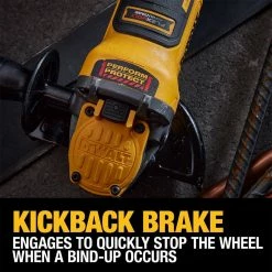 Wholesale 👍 DEWALT 20-Volt MAX Cordless Brushless 4-1/2 to 5 in. Paddle Switch Angle Grinder with FLEXVOLT ADVANTAGE (Tool Only) 😀 -Deals Power Tools Store dewalt angle grinders dcg416b 77 1000