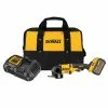 New ✨ DEWALT FLEXVOLT 60-Volt MAX Cordless Brushless 4-1/2 in. - 6 in. Small Angle Grinder & (1) FLEXVOLT 9.0Ah Battery ⌛ -Deals Power Tools Store dewalt angle grinders dcg418x1 64 1000