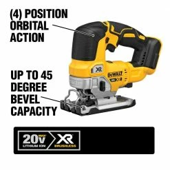Cheap ✨ DEWALT 20-Volt MAX XR Cordless Brushless 5 in. Random Orbital Sander with (1) 20-Volt Battery 2.0Ah & Jigsaw ⌛ -Deals Power Tools Store dewalt disc sanders dcw210d1wdcs334b 77 1000