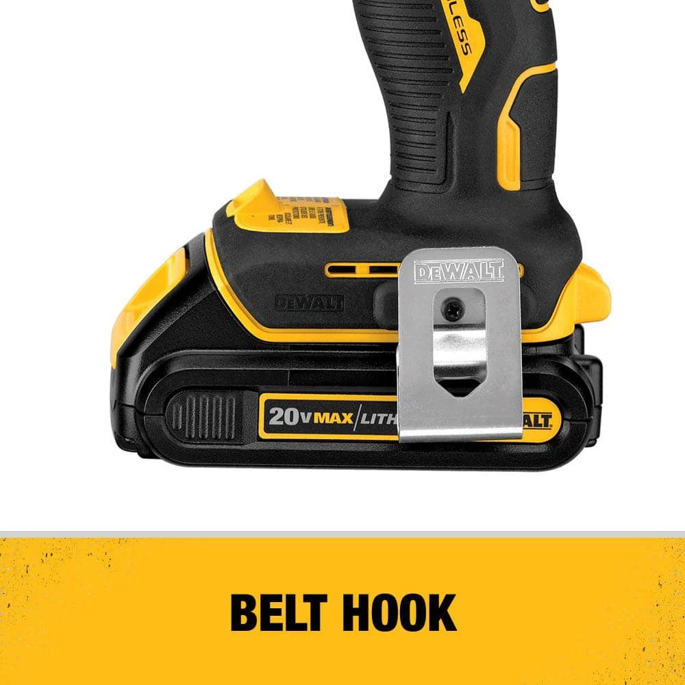 Buy โญ DEWALT ATOMIC 20-Volt MAX Cordless Brushless Compact 1/2 in. ๐จ Hammer Drill, (2) 20-Volt 1.3Ah Batteries, Charger & Bag ๐ 7 Buy โญ DEWALT ATOMIC 20-Volt MAX Cordless Brushless Compact 1/2 in. ๐จ Hammer Drill, (2) 20-Volt 1.3Ah Batteries, Charger & Bag ๐ - Image 5