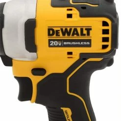 Flash Sale 🎉 DEWALT ATOMIC 20-Volt MAX Cordless Brushless Compact 1/4 in. Impact Driver, (2) 20-Volt 1.3Ah Batteries, Charger & Bag 👍 -Deals Power Tools Store dewalt impact drivers dcf809c2 66 1000