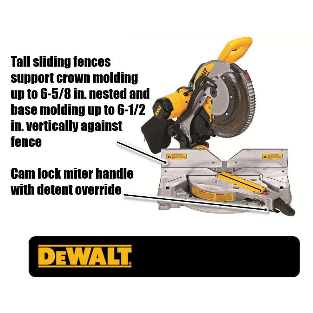 Brand new 🌟 DEWALT 15 Amp Corded 12 in. Compound Double Bevel Miter Saw ⭐ 5 Brand new 🌟 DEWALT 15 Amp Corded 12 in. Compound Double Bevel Miter Saw ⭐ - Image 3