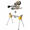 Best Pirce 😍 DEWALT 15 Amp Corded 12 in. Double Bevel Sliding Compound Miter Saw w/Blade 🔧 Wrench, Material Clamp & Compact Miter Saw Stand ⭐ -Deals Power Tools Store dewalt miter saws dws779wdwx724 64 1000
