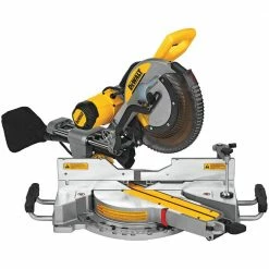 Best Pirce 😍 DEWALT 15 Amp Corded 12 in. Double Bevel Sliding Compound Miter Saw w/Blade 🔧 Wrench, Material Clamp & Compact Miter Saw Stand ⭐ -Deals Power Tools Store dewalt miter saws dws779wdwx724 e1 1000