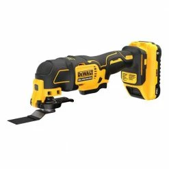 Cheapest ✔️ DEWALT ATOMIC 20-Volt MAX Lithium-Ion Cordless Oscillating Tool Kit with 4.0 Ah Battery, Charger and Kit Bag 👏
