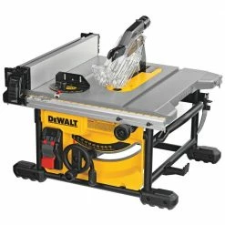 Hot Sale 👍 DEWALT 15 Amp Corded 8-1/4 in. Compact Portable Jobsite Tablesaw (Stand Not Included) 🥰
