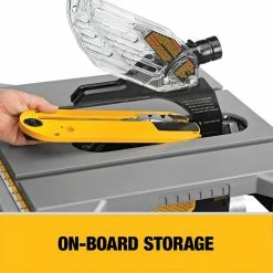Hot Sale π DEWALT 15 Amp Corded 8-1/4 in. Compact Portable Jobsite Tablesaw (Stand Not Included) π₯° 21 Hot Sale π DEWALT 15 Amp Corded 8-1/4 in. Compact Portable Jobsite Tablesaw (Stand Not Included) π₯° -Deals Power Tools Store dewalt portable table saws dwe7485 66 1000