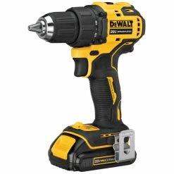 Coupon ⭐ DEWALT ATOMIC 20-Volt MAX Cordless Brushless Compact 1/2 in. Drill/Driver, (2) 20-Volt 1.3Ah Batteries & Oscillating Tool 🔥 -Deals Power Tools Store dewalt power drills dcd708c2w354b 1d 1000
