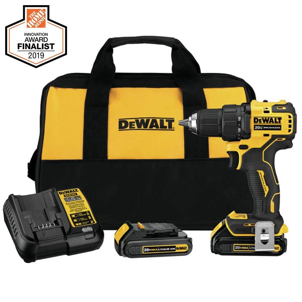 Coupon ๐คฉ DEWALT ATOMIC 20V MAX Cordless Brushless Compact 1/2 in. Drill/Driver with 4.0Ah Battery, (2) 1.3Ah Batteries, Charger & Bag ๐ฏ 4 Coupon ๐คฉ DEWALT ATOMIC 20V MAX Cordless Brushless Compact 1/2 in. Drill/Driver with 4.0Ah Battery, (2) 1.3Ah Batteries, Charger & Bag ๐ฏ - Image 2