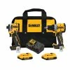 Wholesale 😀 DEWALT 20V MAX XR Cordless Drill/Driver and ATOMIC Impact Driver Combo Kit (2-Tool) with (2) 2.0Ah Batteries, Charger and Bag 🎁 -Deals Power Tools Store dewalt power tool combo kits dck2051d2 64 1000