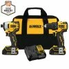 Best Pirce ✨ DEWALT ATOMIC 20-Volt MAX Cordless Brushless Compact Drill/Impact Combo Kit (2-Tool) with (2) 1.3Ah Batteries, Charger & Bag ✨ -Deals Power Tools Store dewalt power tool combo kits dck278c2 64 1000