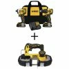 Cheap 🥰 DEWALT ATOMIC 20-Volt MAX Brushless Cordless Compact Drill/Impact Combo Kit (2-Tool) with 20-V Sub-Compact Bandsaw (Tool-Only) 🔔 -Deals Power Tools Store dewalt power tool combo kits dck278c2w377 64 1000