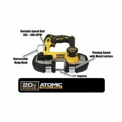 Cheap 🥰 DEWALT ATOMIC 20-Volt MAX Brushless Cordless Compact Drill/Impact Combo Kit (2-Tool) with 20-V Sub-Compact Bandsaw (Tool-Only) 🔔 -Deals Power Tools Store dewalt power tool combo kits dck278c2w377 fa 1000