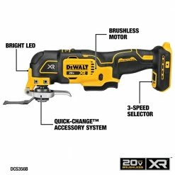 Best reviews of 🧨 DEWALT ATOMIC 20-Volt Cordless Brushless Compact Drill/Impact Combo Kit (2-Tool)w/20-Volt Brushless Oscillating Tool(Tool Only) 🥰 -Deals Power Tools Store dewalt power tool combo kits dck278c2wdcs356 77 1000