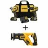 Deals 👏 DEWALT ATOMIC 20-Volt MAX Cordless Brushless Compact Drill/Impact Combo Kit (2-Tool) with 20-Volt Compact Recip Saw (Tool-Only) 😀 -Deals Power Tools Store dewalt power tool combo kits dck278c2wdcs367 64 1000