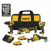 Cheapest ⌛ DEWALT ATOMIC 20-Volt MAX Cordless Brushless Combo Kit (4-Tool), (2) 2.0 Ah Batteries, Charger & Bag 🧨 -Deals Power Tools Store dewalt power tool combo kits dck489d2 64 1000