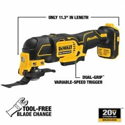 Cheapest ⌛ DEWALT ATOMIC 20-Volt MAX Cordless Brushless Combo Kit (4-Tool), (2) 2.0 Ah Batteries, Charger & Bag 🧨 -Deals Power Tools Store dewalt power tool combo kits dck489d2 66 1000