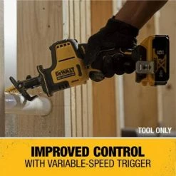 Hot Sale ⭐ DEWALT ATOMIC 20-Volt MAX Cordless Brushless Compact Reciprocating Saw (Tool-Only) with 20V 6Ah & 4Ah Batteries, Charger & Bag ⌛ -Deals Power Tools Store dewalt reciprocating saws dcb246ckw369 44 1000