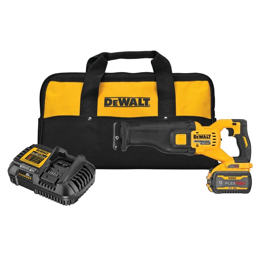 Cheap 🥰 DEWALT FLEXVOLT 60-Volt MAX Cordless Brushless Reciprocating Saw with (1) FLEXVOLT 9.0Ah Battery 😀 3 Cheap 🥰 DEWALT FLEXVOLT 60-Volt MAX Cordless Brushless Reciprocating Saw with (1) FLEXVOLT 9.0Ah Battery 😀