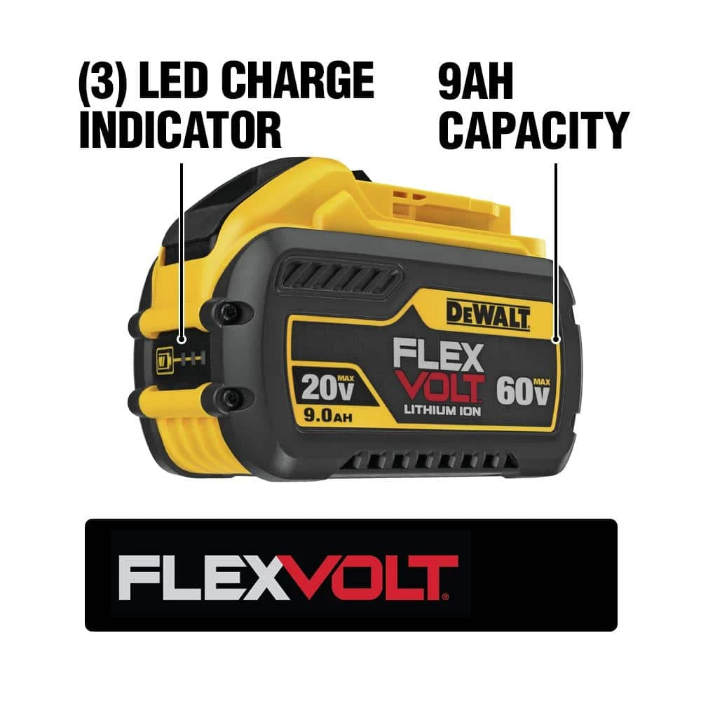 Cheap 🥰 DEWALT FLEXVOLT 60-Volt MAX Cordless Brushless Reciprocating Saw with (1) FLEXVOLT 9.0Ah Battery 😀 9 Cheap 🥰 DEWALT FLEXVOLT 60-Volt MAX Cordless Brushless Reciprocating Saw with (1) FLEXVOLT 9.0Ah Battery 😀 - Image 7