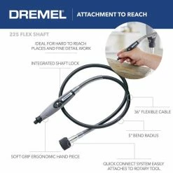 Promo ✔️ Dremel 4300 Series 1.8 Amp Variable Speed Corded Rotary Tool Kit with Mounted Light, 64 Accessories, 9 Attachments and Case ⌛ -Deals Power Tools Store dremel rotary tools 4300 9 64 1d 1000