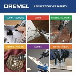 Promo ✔️ Dremel 4300 Series 1.8 Amp Variable Speed Corded Rotary Tool Kit with Mounted Light, 64 Accessories, 9 Attachments and Case ⌛ -Deals Power Tools Store dremel rotary tools 4300 9 64 4f 1000