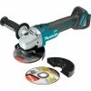 Wholesale 😀 Makita 18V LXT Lithium-Ion Brushless Cordless 4-1/2 in./5 in. Cut-Off/Angle Grinder (Tool-Only) 👍 -Deals Power Tools Store makita angle grinders xag04z 64 1000