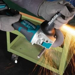Cheap ⌛ Makita 18V LXT Lithium-Ion Brushless Cordless 4-1/2 in./5 in. Paddle Switch X-LOCK Angle Grinder with AFT, Tool Only ⭐ -Deals Power Tools Store makita angle grinders xag26z 76 1000