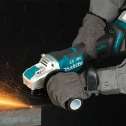 Cheap ⌛ Makita 18V LXT Lithium-Ion Brushless Cordless 4-1/2 in./5 in. Paddle Switch X-LOCK Angle Grinder with AFT, Tool Only ⭐ -Deals Power Tools Store makita angle grinders xag26z fa 1000