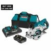 Discount 💯 Makita 18V X2 LXT 5.0Ah Lithium-Ion (36V) Brushless Cordless Rear Handle 7-1/4 in. Circular Saw Kit ✔️ -Deals Power Tools Store makita circular saws xsr01pt 64 1000