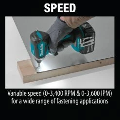 Promo ✨ Makita 18V LXT Lithium-Ion Brushless Cordless Impact Driver Kit with (1) Battery 3.0Ah 🎉 -Deals Power Tools Store makita impact drivers xdt131 44 1000