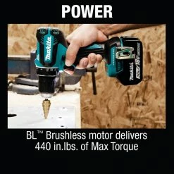 Outlet 🥰 Makita 18V LXT Lithium-Ion Brushless Cordless 1/2 in. Driver-Drill Kit, 3.0Ah 😉 -Deals Power Tools Store makita power drills xfd131 1f 1000