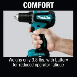 Outlet 🥰 Makita 18V LXT Lithium-Ion Brushless Cordless 1/2 in. Driver-Drill Kit, 3.0Ah 😉 -Deals Power Tools Store makita power drills xfd131 c3 1000