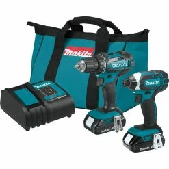 Cheap 🌟 Makita 18V LXT Lithium-Ion Compact 2-Piece Combo Kit (Driver-Drill/Impact Driver) 🤩