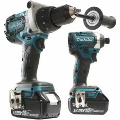 Budget 🌟 Makita 18-Volt LXT 5.0Ah Lithium-ion Brushless Cordless Combo Kit 2-Piece (Hammer Drill/Impact Driver) 👍 -Deals Power Tools Store makita power tool combo kits xt268t 40 1000