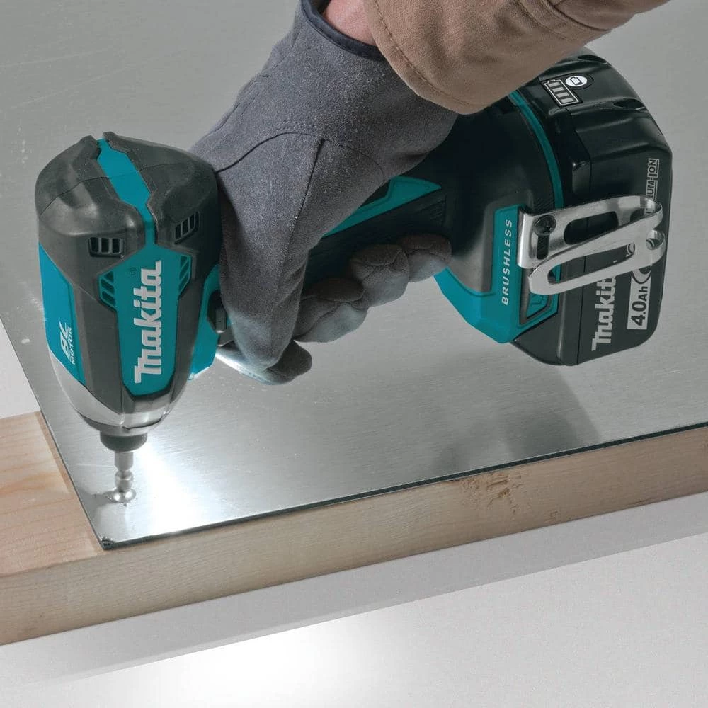 Best deal 👏 Makita 18V LXT Lithium-Ion Brushless Cordless 🔨 Hammer Drill and Impact Driver Combo Kit (2-Tool) w/ (2) 4Ah Batteries, Bag 🌟 8 Best deal 👏 Makita 18V LXT Lithium-Ion Brushless Cordless 🔨 Hammer Drill and Impact Driver Combo Kit (2-Tool) w/ (2) 4Ah Batteries, Bag 🌟 - Image 6