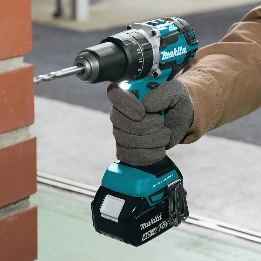 Best deal 👏 Makita 18V LXT Lithium-Ion Brushless Cordless 🔨 Hammer Drill and Impact Driver Combo Kit (2-Tool) w/ (2) 4Ah Batteries, Bag 🌟 6 Best deal 👏 Makita 18V LXT Lithium-Ion Brushless Cordless 🔨 Hammer Drill and Impact Driver Combo Kit (2-Tool) w/ (2) 4Ah Batteries, Bag 🌟 - Image 4