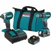Cheapest 🥰 Makita 18V LXT Lithium-ion Brushless Cordless 2-Piece Combo Kit 3.0Ah Driver-Drill/ Impact Driver ✔️ -Deals Power Tools Store makita power tool combo kits xt281s 64 1000