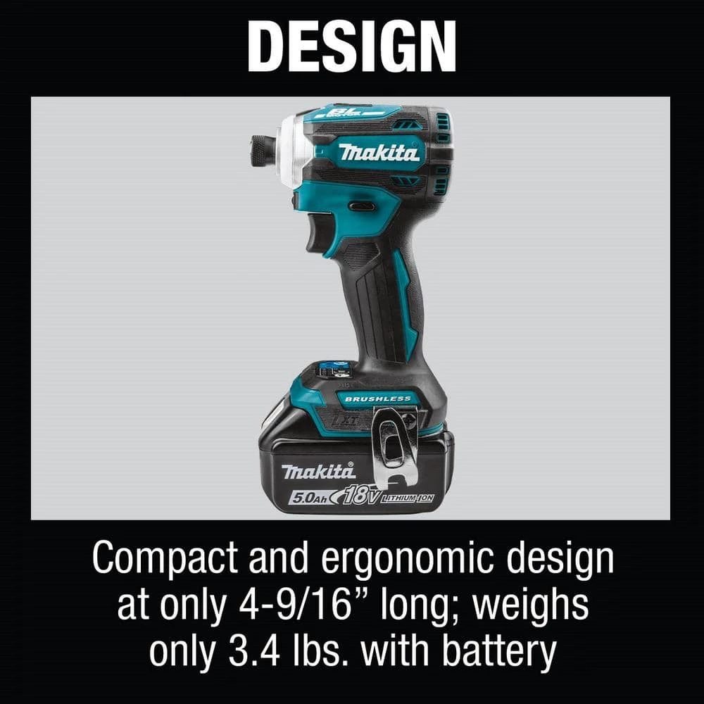 Best Sale 😉 Makita 18V LXT Lithium-ion Brushless 2-pc Combo Kit 5.0Ah with bonus 18V LXT 6-1/2 in. Circular Saw and 18V LXT Multi-Tool 🔥 10 Best Sale 😉 Makita 18V LXT Lithium-ion Brushless 2-pc Combo Kit 5.0Ah with bonus 18V LXT 6-1/2 in. Circular Saw and 18V LXT Multi-Tool 🔥 - Image 8
