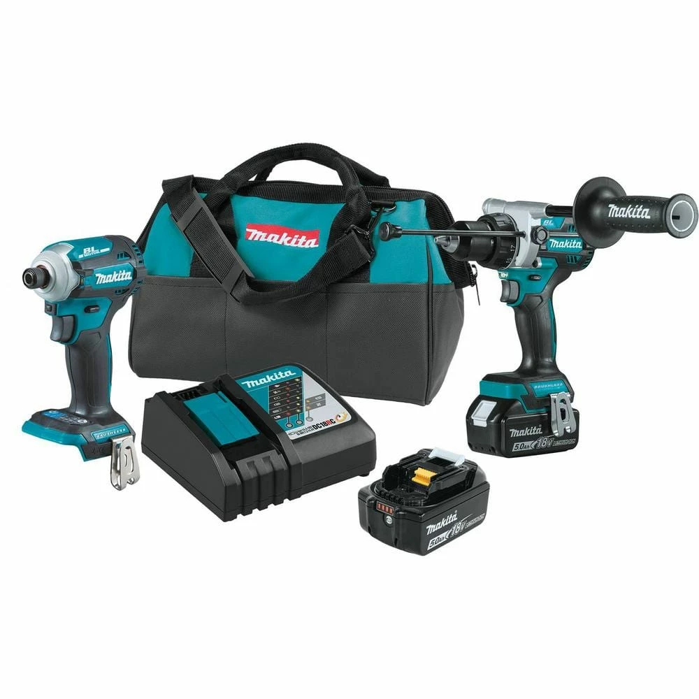 Best Sale 😉 Makita 18V LXT Lithium-ion Brushless 2-pc Combo Kit 5.0Ah with bonus 18V LXT 6-1/2 in. Circular Saw and 18V LXT Multi-Tool 🔥 4 Best Sale 😉 Makita 18V LXT Lithium-ion Brushless 2-pc Combo Kit 5.0Ah with bonus 18V LXT 6-1/2 in. Circular Saw and 18V LXT Multi-Tool 🔥 - Image 2
