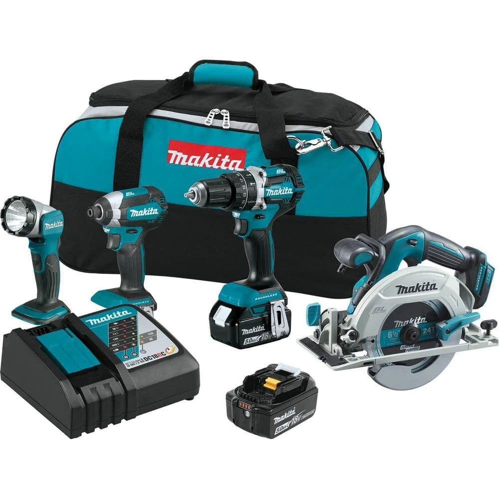 Coupon 🥰 Makita 18V LXT Lithium-Ion Brushless Cordless Combo Kit 🔨 Hammer Drill/ Impact Driver/ Circular Saw/ Flashlight 🥰 3 Coupon 🥰 Makita 18V LXT Lithium-Ion Brushless Cordless Combo Kit 🔨 Hammer Drill/ Impact Driver/ Circular Saw/ Flashlight 🥰