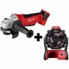 Budget ⭐ Milwaukee M18 18V Lithium-Ion Cordless 4-1/2 in. Cut-Off/Grinder with M18 Jobsite Fan 🛒 -Deals Power Tools Store milwaukee angle grinders 2680 20 0886 20 64 1000