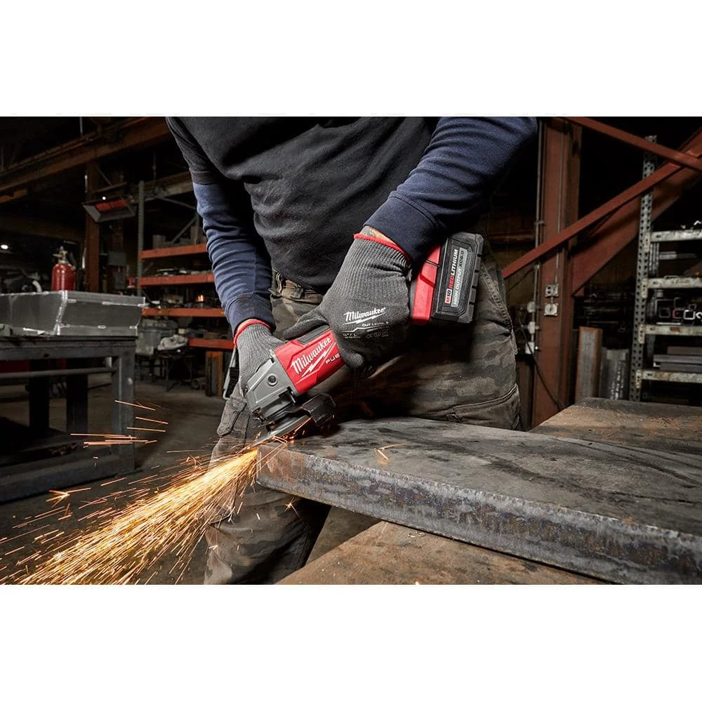 Buy ⭐ Milwaukee M18 FUEL 18V Lithium-Ion Brushless Cordless 4-1/2 in. ./5 in. Grinder with Paddle Switch with (1) 5.0 Ah Battery ✨ 12 Buy ⭐ Milwaukee M18 FUEL 18V Lithium-Ion Brushless Cordless 4-1/2 in. ./5 in. Grinder with Paddle Switch with (1) 5.0 Ah Battery ✨ - Image 10