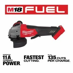 Buy ⭐ Milwaukee M18 FUEL 18V Lithium-Ion Brushless Cordless 4-1/2 in. ./5 in. Grinder with Paddle Switch with (1) 5.0 Ah Battery ✨ 17 Buy ⭐ Milwaukee M18 FUEL 18V Lithium-Ion Brushless Cordless 4-1/2 in. ./5 in. Grinder with Paddle Switch with (1) 5.0 Ah Battery ✨ -Deals Power Tools Store milwaukee angle grinders 2880 20 48 11 1850 e1 1000