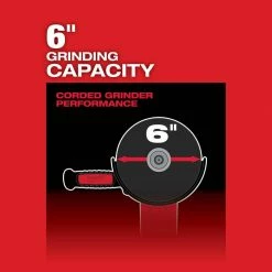 Best deal 🤩 Milwaukee M18 FUEL 18V Lithium-Ion Brushless Cordless 4-1/2 in./6 in. Braking Grinder with Paddle Switch (Tool-Only) 🔥 -Deals Power Tools Store milwaukee angle grinders 2980 20 1d 1000