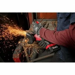 Cheap 🤩 Milwaukee M18 FUEL 18V Lithium-Ion Brushless Cordless 4-1/2 in./5 in. Grinder w/Paddle Switch w/(2) 5.0ah and Charger ⌛ -Deals Power Tools Store milwaukee angle grinders 48 59 1852b 2880 20 1f 1000
