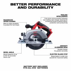 Cheap 🤩 Milwaukee M18 18V Lithium-Ion Cordless 6-1/2 in. Circular Saw (Tool-Only) 🔔 -Deals Power Tools Store milwaukee circular saws 2630 20 e1 1000
