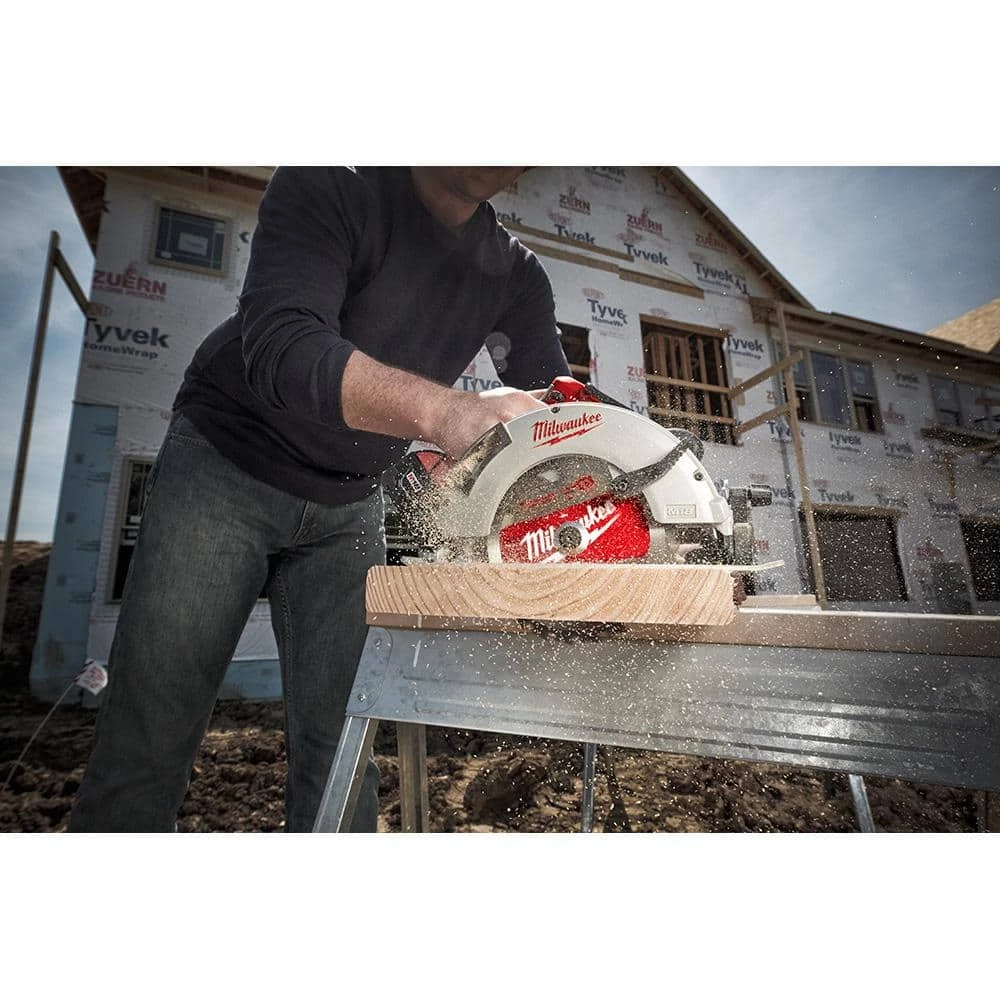 Brand new 🥰 Milwaukee M18 18-Volt Lithium-Ion Brushless Cordless 7-1/4 in. Circular Saw w/(2) 5.0 Ah Batteries & Dual Bay Rapid Charger ✔️ 9 Brand new 🥰 Milwaukee M18 18-Volt Lithium-Ion Brushless Cordless 7-1/4 in. Circular Saw w/(2) 5.0 Ah Batteries & Dual Bay Rapid Charger ✔️ - Image 7